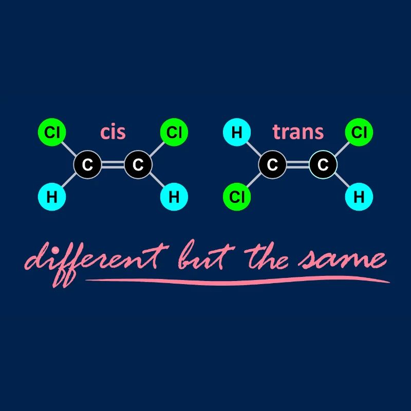 cis & trans - molekularer Unterschied