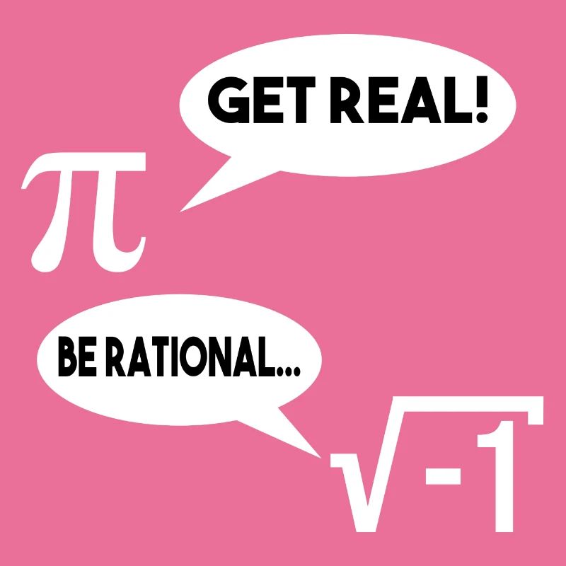 Get Real Be Rational Math Math Gift