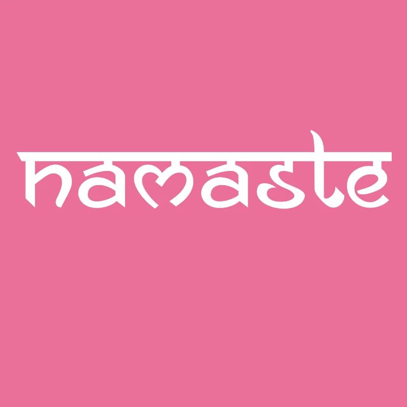 Namaste - weiß