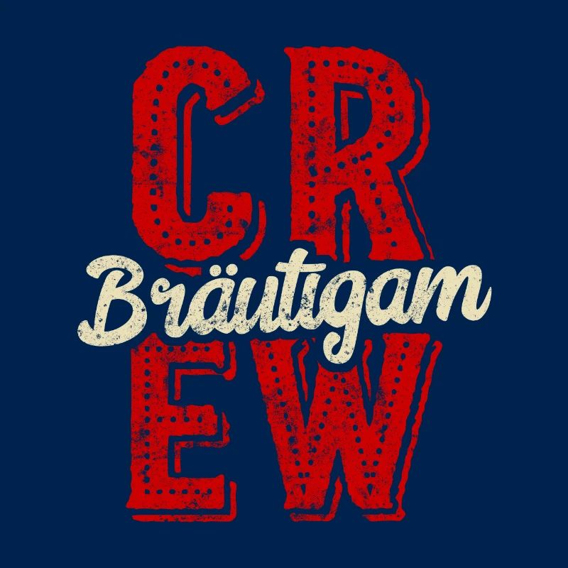 Bräutigam Crew Junggesellenabschied