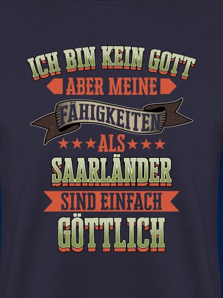 Saarland Saarländerin Saarländer Spruch