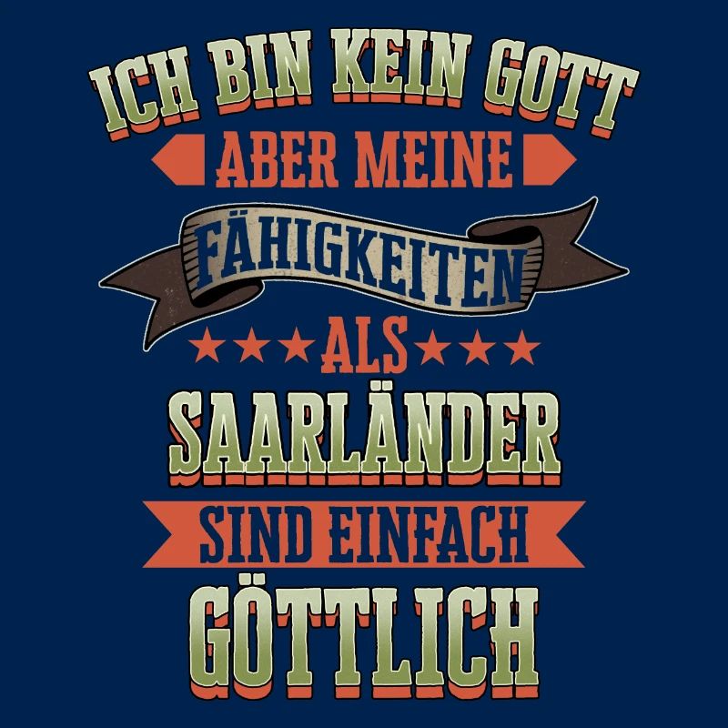 Saarland Saarländerin Saarländer Spruch