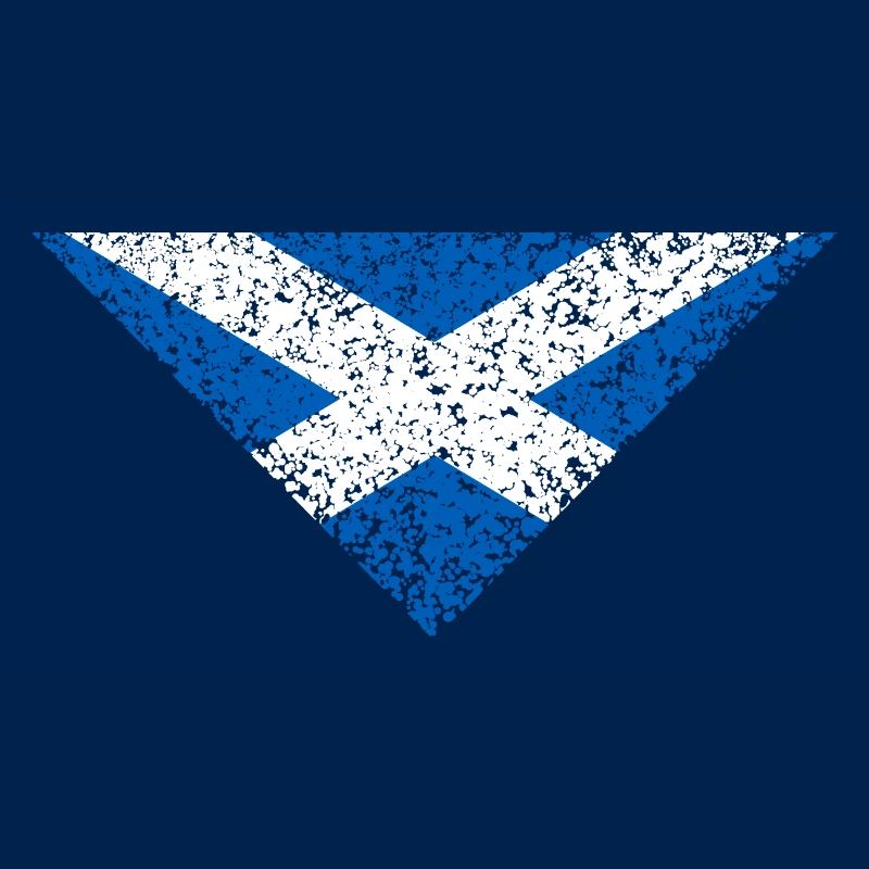 Triangle du drapeau de l’Écosse