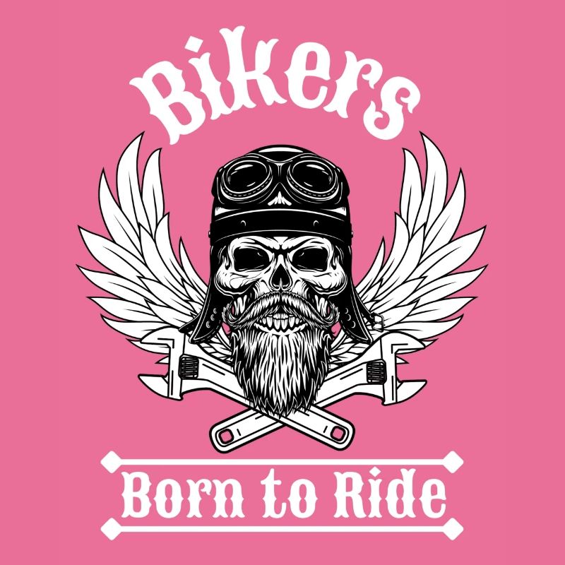 Ich bin ein Motorradfahrer.