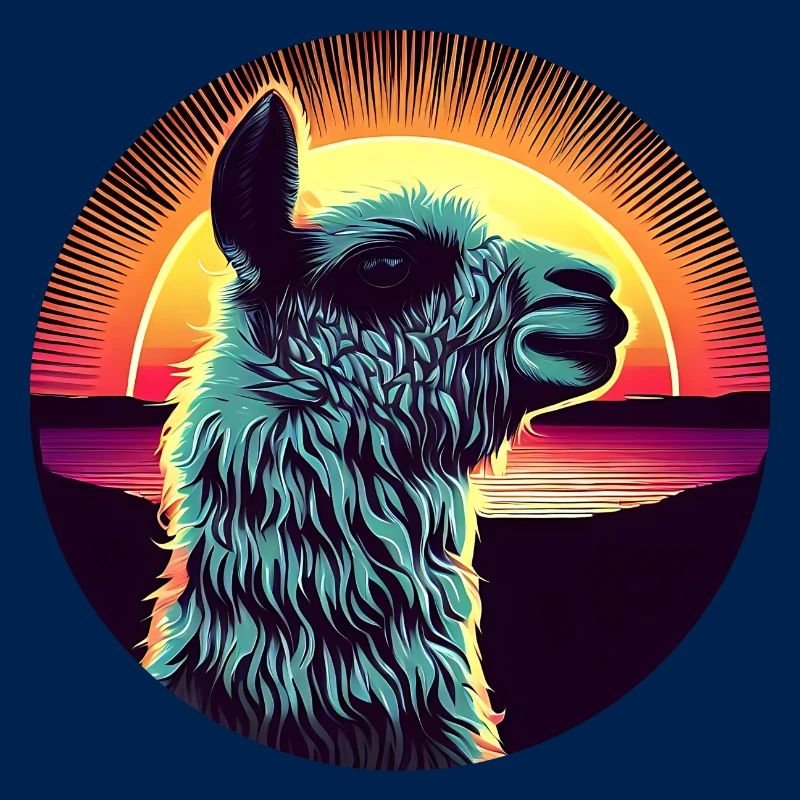 Lama Sunset Indien