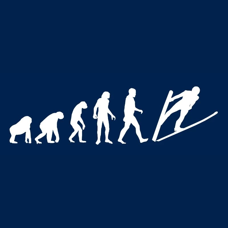 Skispringen Evolution Skispringer Wintersport