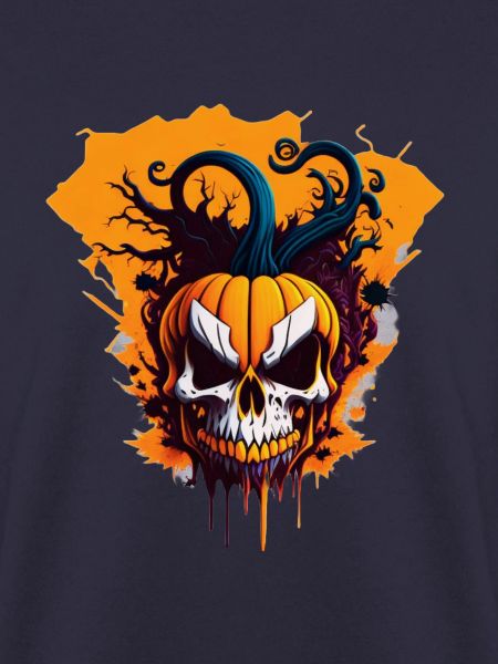 Halloween-Kürbis-Schrägstrich