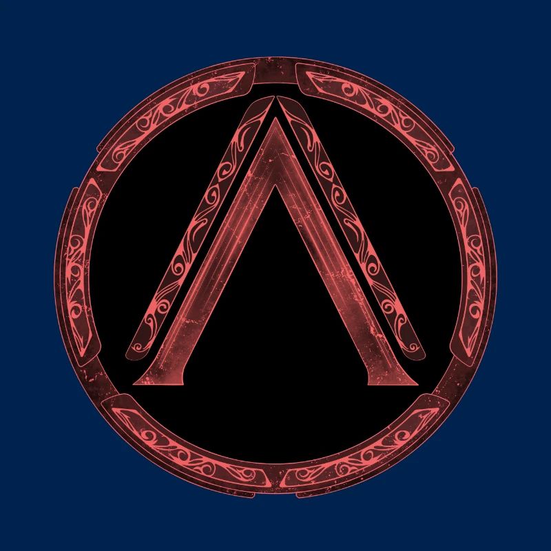 Sparta Lambda Icon Red