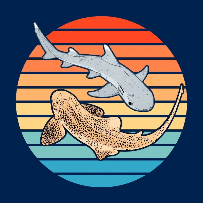 Requin zèbre requin de récif à pointe blanche