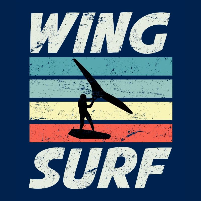 Wing Surf Silhouette Wing Foiler Wingfoiler