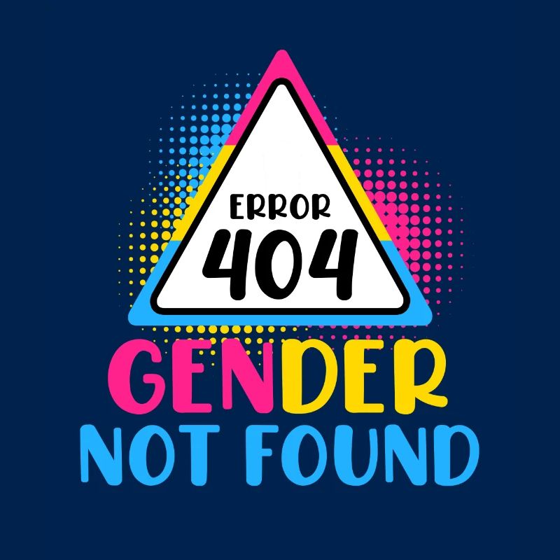LGBT Pride Spruch Error 404 Gender not found