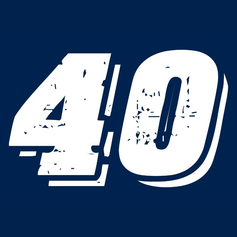 40 Zahl Symbol