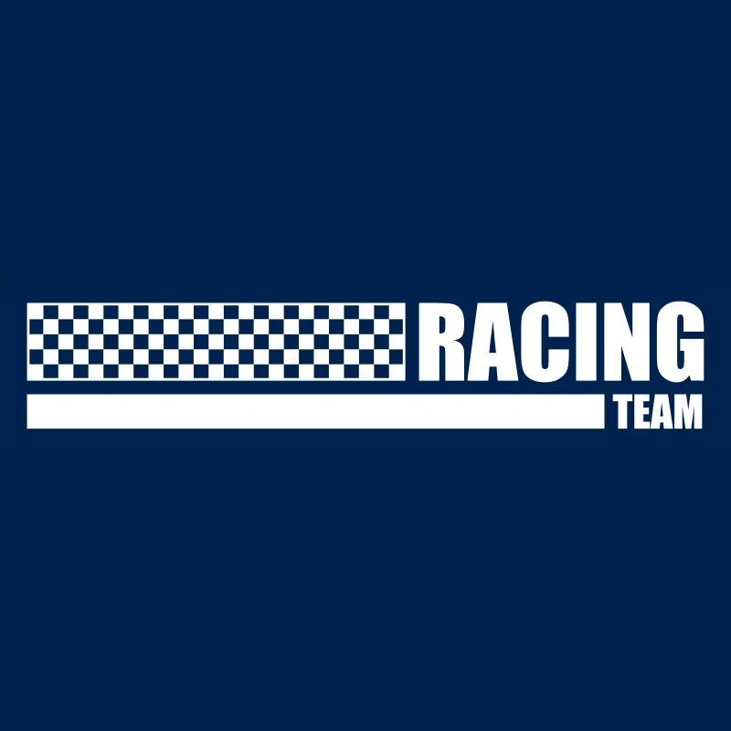 symbole de l'équipe de drapeau de course