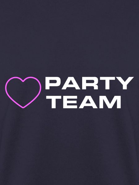 Party Team Herz