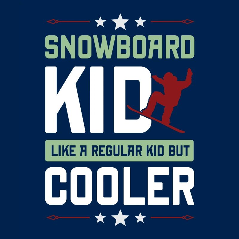 snowboard junge