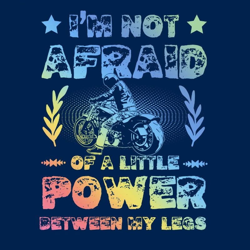 Motorrad Power Spruch