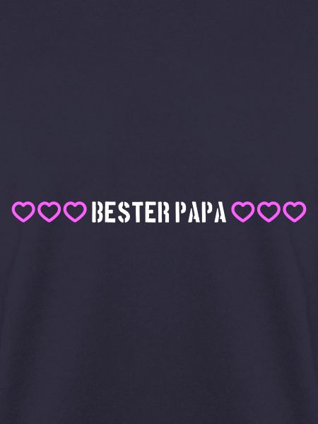 Bester Papa Herz Liebe