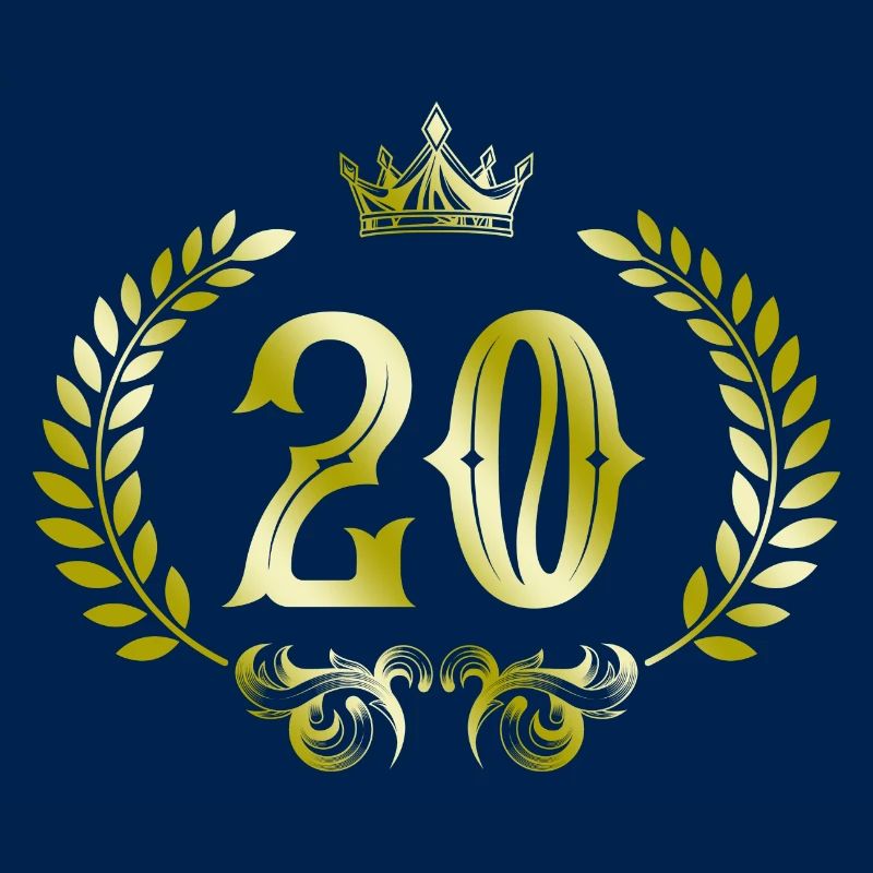 Couronne de 20 chiffres