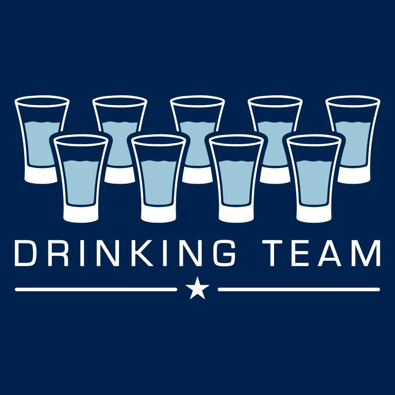 vodka shots drinking team
