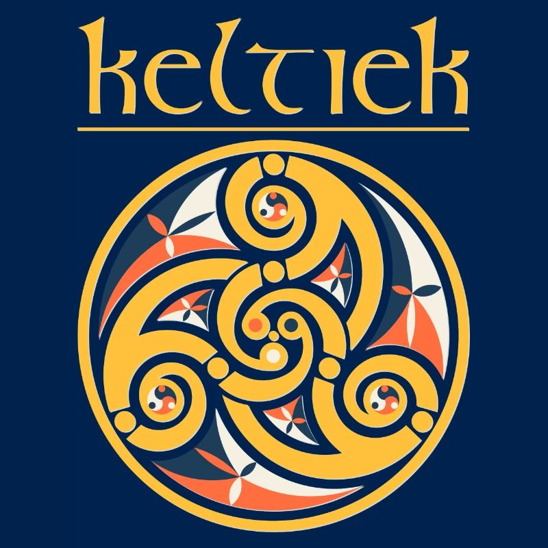 Triskell Keltiek gelb