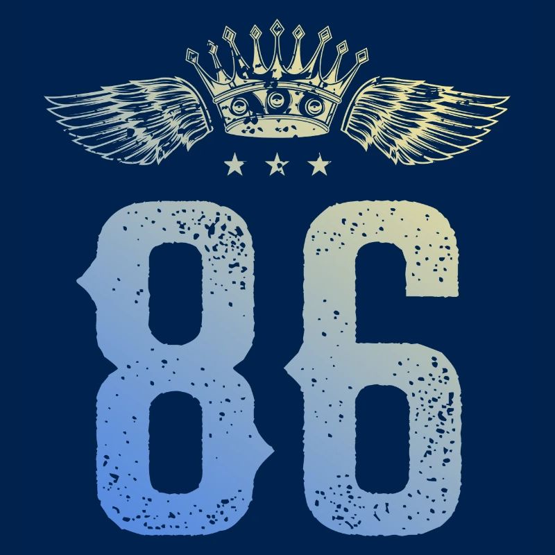 86 Zahl Krone