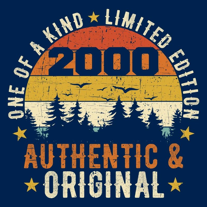Original 2000 Geburtstagsgeschenk 2000 authentisch