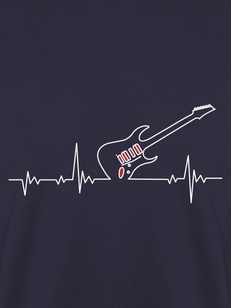 Elektrische Gitarre Herzschlag
