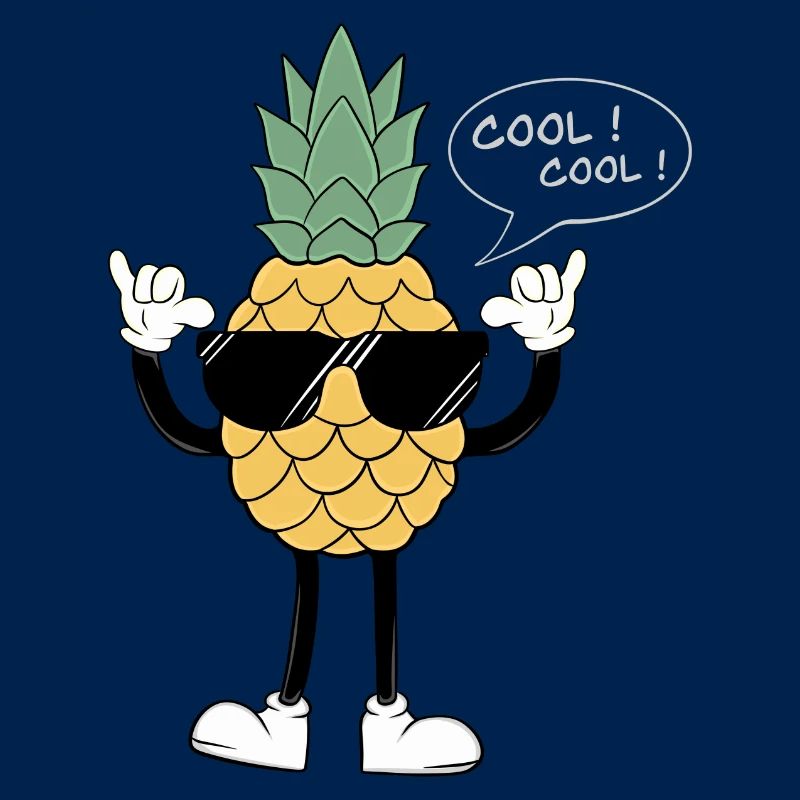 T-Shirt Ananas Cooles Logo