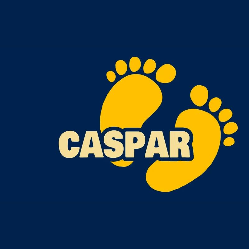 Fußabdruck Caspar