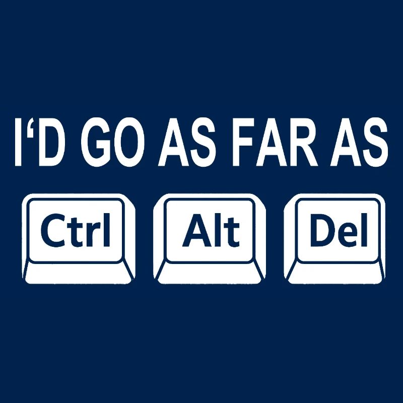 Programmer Shortcut Geek IT Support Computer Ta