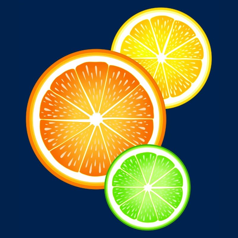 Agrumes Orange Citron Citron Lime