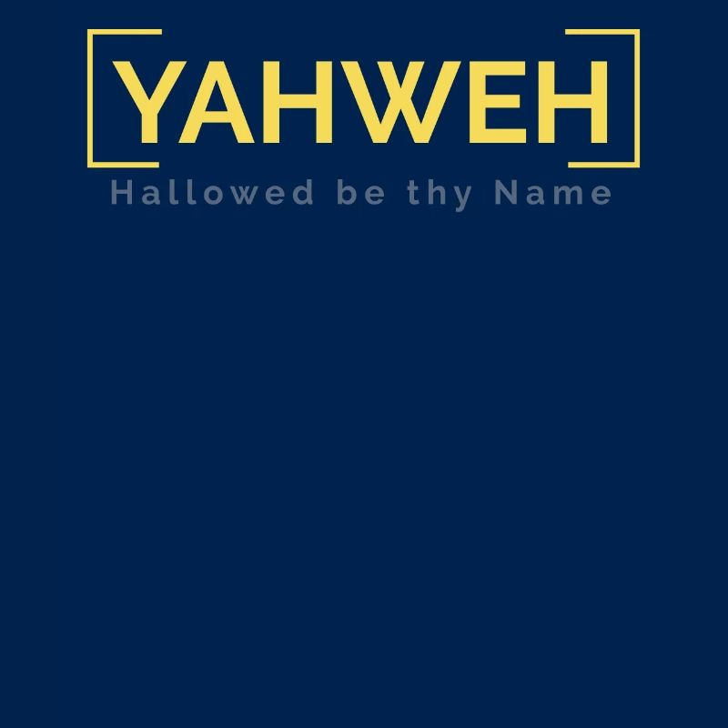 Name Gottes - Yahweh