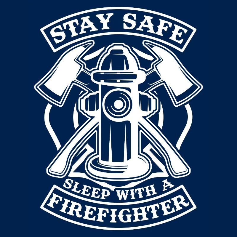 Sei sicher schlaf mit einem Feuerwehrmann