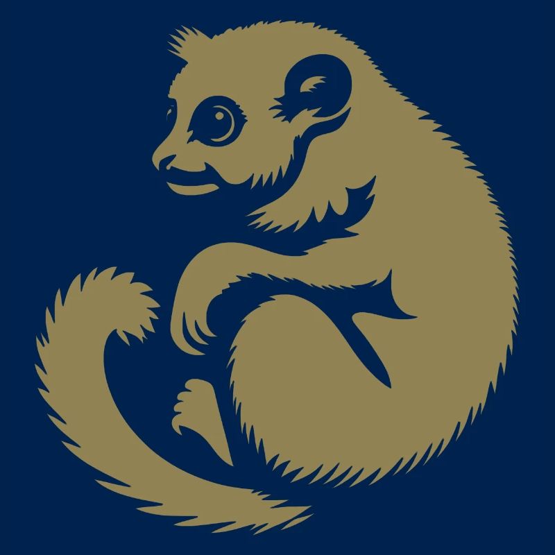 Loris Slowlori Silhouette Mammifère