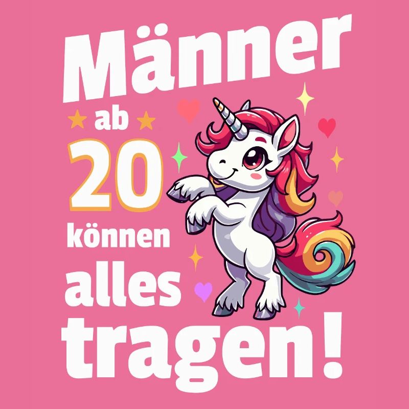 Mann 20. Geburtstag. Lustiger Spruch Geschenkidee