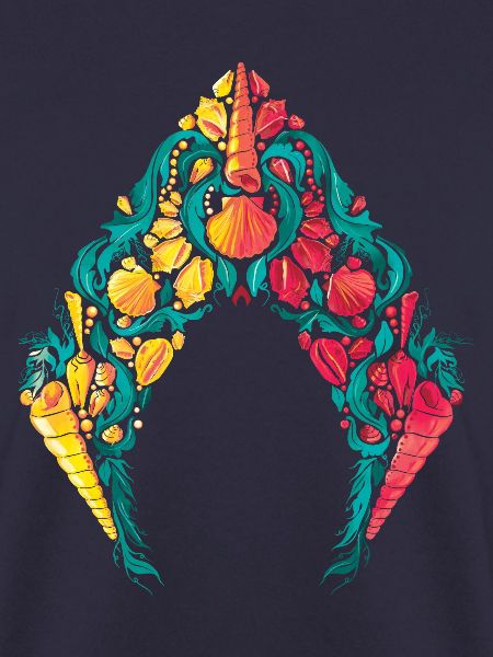 Aquaman Film Logo Meeres-Elemente