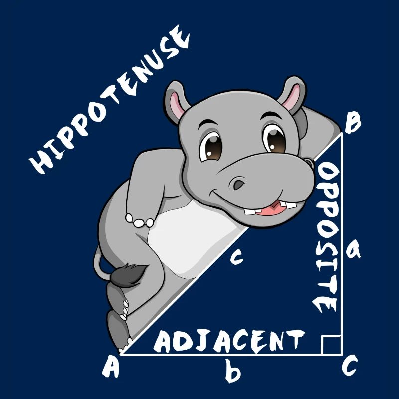 Hippotenuse Cool Fun Shirt Pythagore Math Lovers