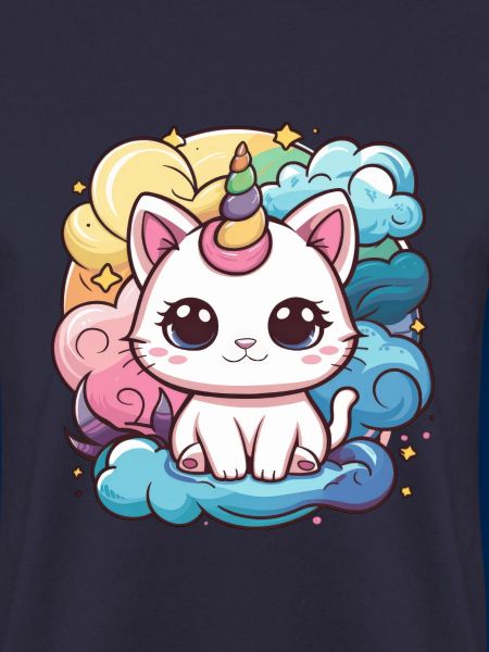Kawaii Einhorn Katze