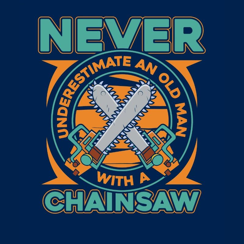 Lumberjack Whale Worker Chainsaw Axe