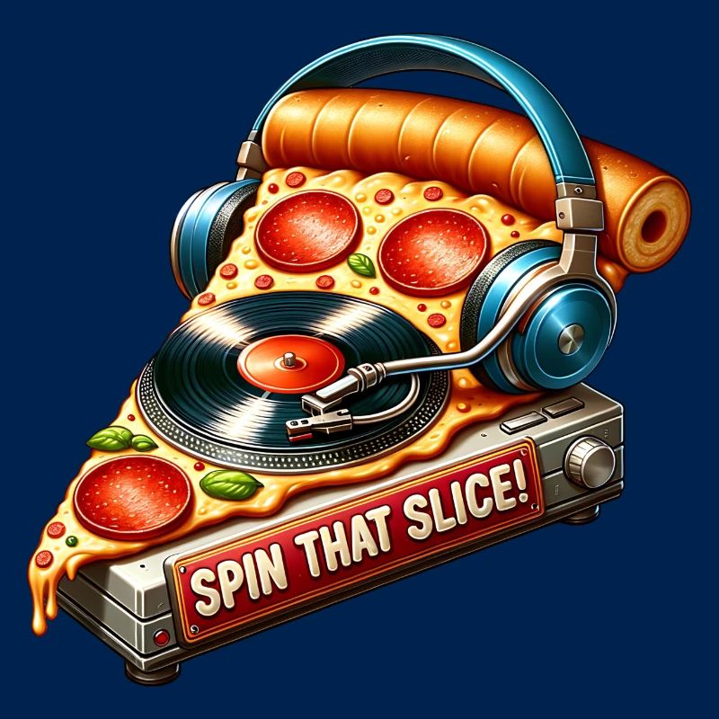 Pizza Music Lover: Spin That Slice