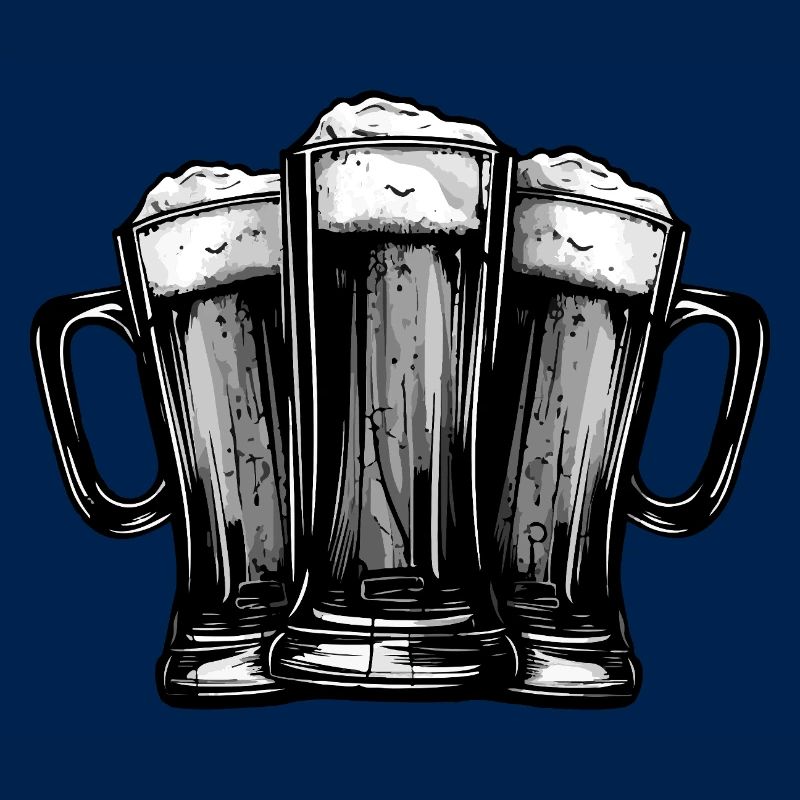 Équipe de chope de bière