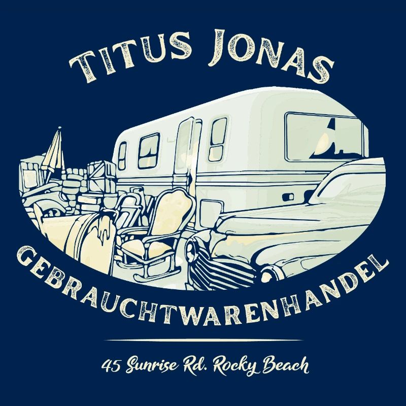 Die Drei ??? Gebrauchtwarenhandel Design