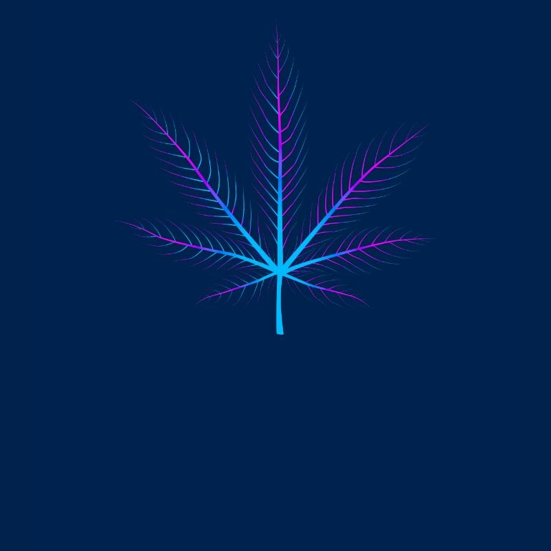 Xray Cannabisblatt