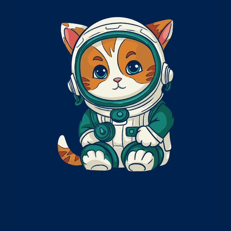 Katze Astronaut