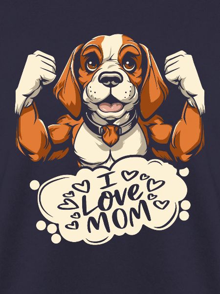 Beagle I Love Dad