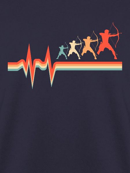 Bogenjagd Bogenjäger Ekg Heartbeat