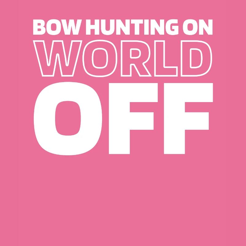 Bogenjagd Bogenjäger Bow Hunting On World Off
