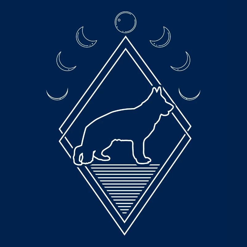 Schäferhund Moon Phases