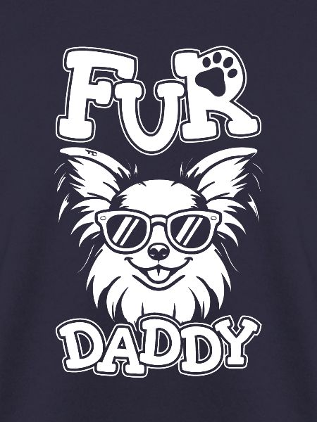 Papillon Hundepapa Fur Daddy