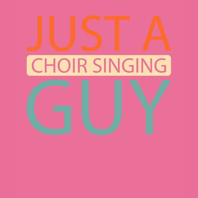 Choir Singer Just A Choir Singing Guy